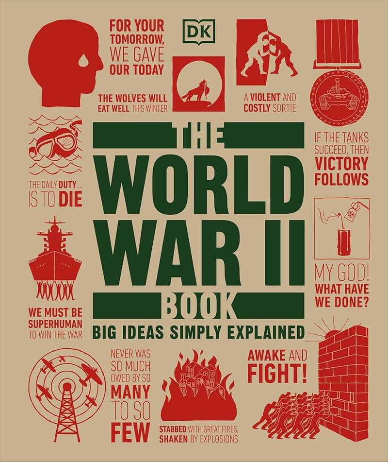 The World War II Book (DK Big Ideas) cover image