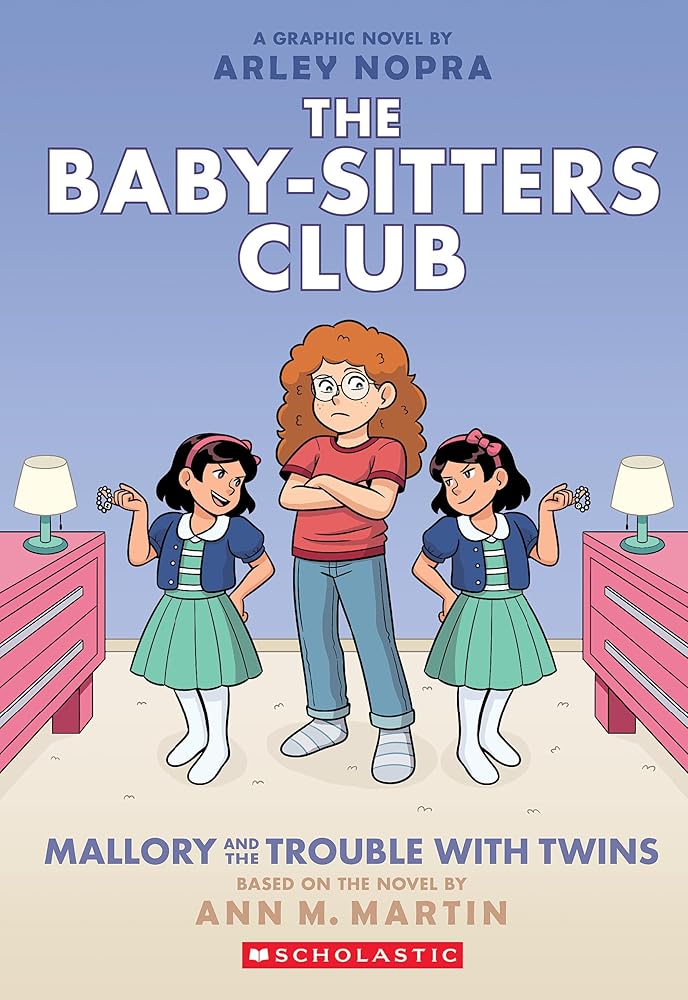 Mallory and the Trouble with Twins: A Graphic Novel (The Baby-sitters Club