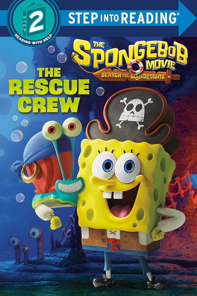 The SpongeBob Movie: Search for SquarePants: The Rescue Crew (Step into Reading) cover image