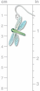 David Howell and Company - Dragonfly Earrings, Green