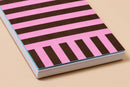 And Here We Are - Riviera Letterpress Pocket-size Spiral Notebook - Made in USA - Modern Stripe -  - Stocking stuffer, Holiday, Gift Guide
