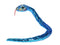 Wild Republic - Snake-Sequin Teal Purple Stuffed Animal 54"