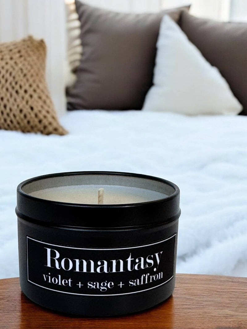 Fly Paper Products - Romantasy 4oz Candle Violet + Sage + Saffron
