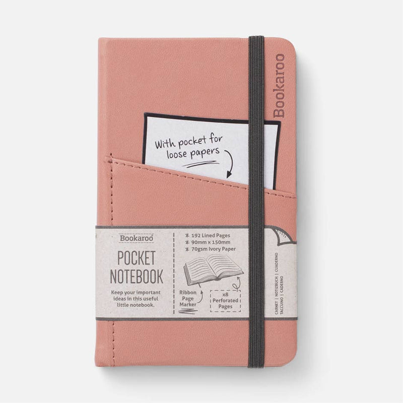 if USA - Bookaroo A6 Pocket Notebook: Navy Blue