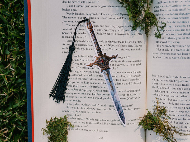 The Bookish Atelier - Braveheart Blade Bookmark