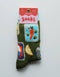 Idlewild Co. - Tinned Fish 100% Cotton Women's Crew Socks