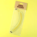 Humdrum Paper - Banana Bookmark (it's die cut!)
