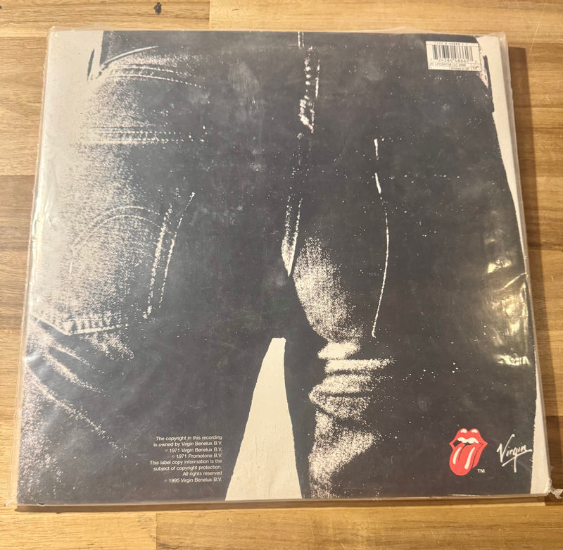 The Rolling Stones--Sticky Fingers (Andy Warhol-designed working zipper cover), Vinyl Record