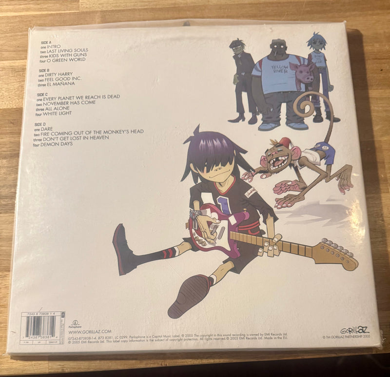 Gorillaz--Demon Days, Vinyl Records