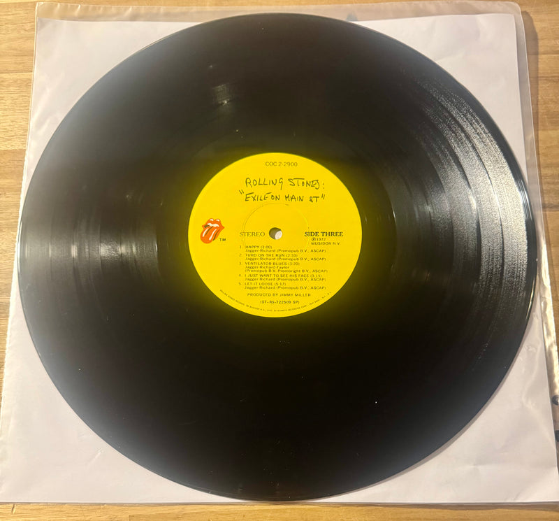 The Rolling Stones--Exile on Main Street, Vinyl Record
