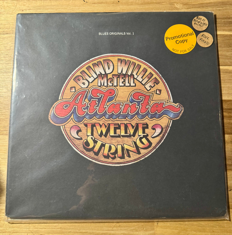 Blind Willie McTell--Atlanta Twelve String, Vinyl Record