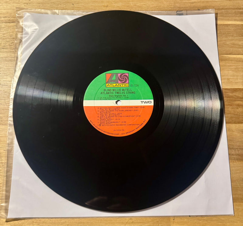 Blind Willie McTell--Atlanta Twelve String, Vinyl Record