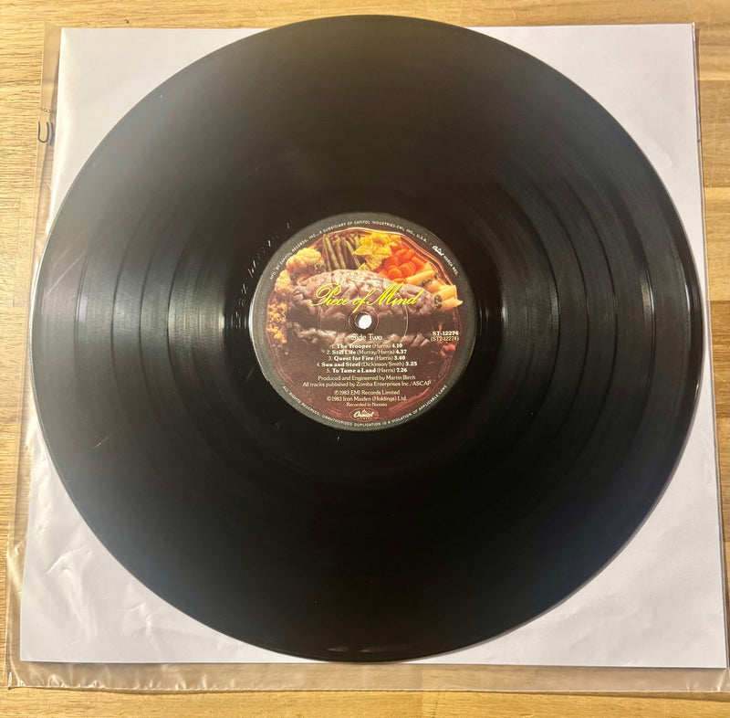 Iron Maiden--Piece of Mind, Vinyl Record
