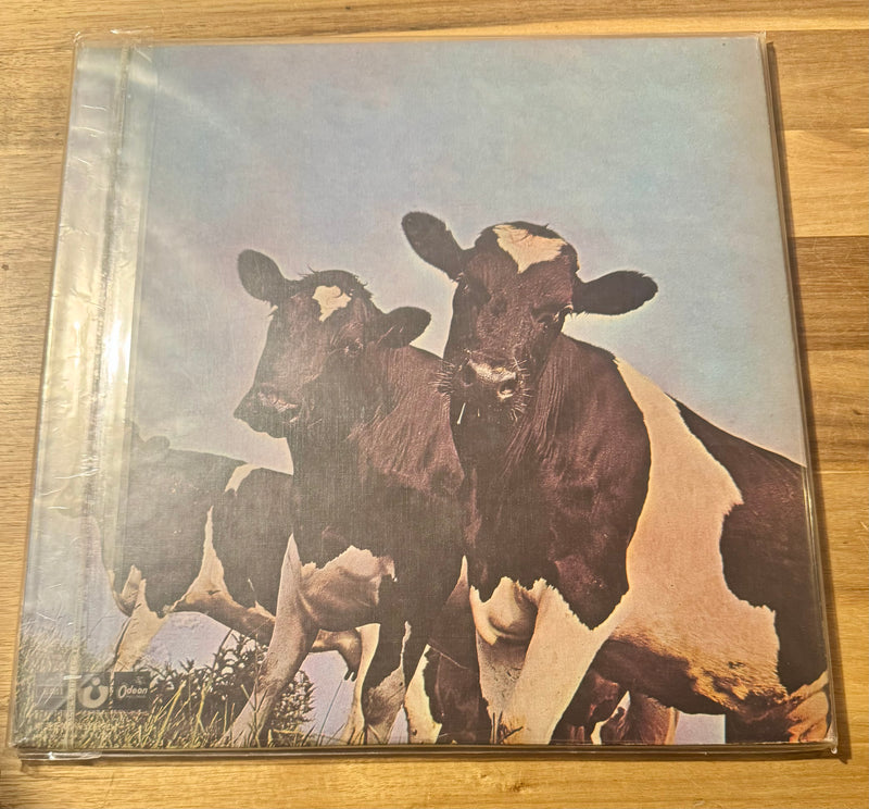 Pink Floyd--Atoms Heart Mother (Japan, 1971, Red Wax, Textured Gatefold w/ Obi & Insert), Vinyl Record