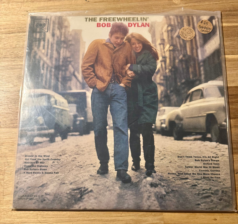 Bob Dylan--The Freewheelin' Bob Dylan, Vinyl Record