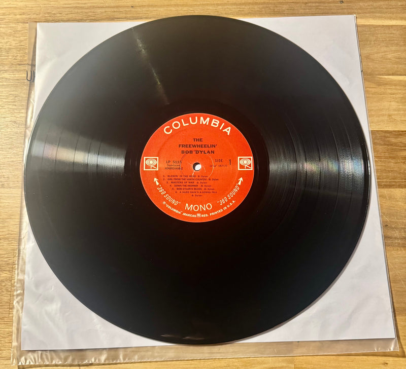 Bob Dylan--The Freewheelin' Bob Dylan, Vinyl Record
