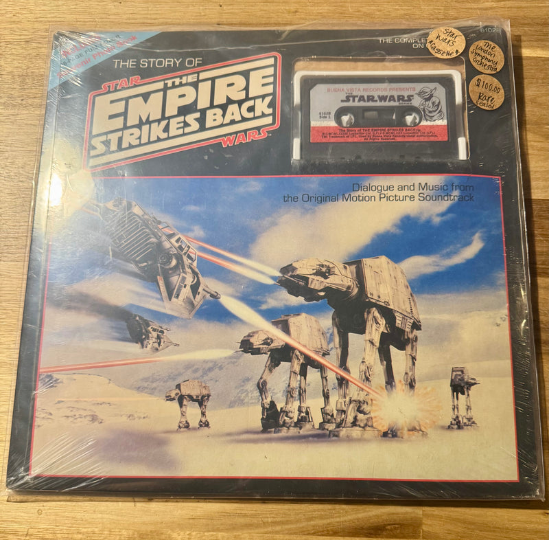Star Wars--The Story of The Empire Strikes Back, Cassette Tape & 16-Page Full Color Souvenir Photo Book