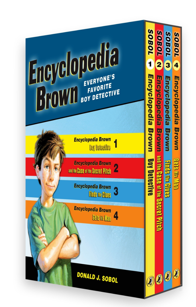 Encyclopedia Brown Box Set (4 Books)