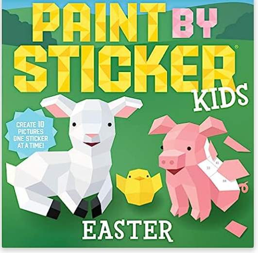 Paint by Sticker Kids: Easter: Create 10 Pictures One Sticker at a Time!