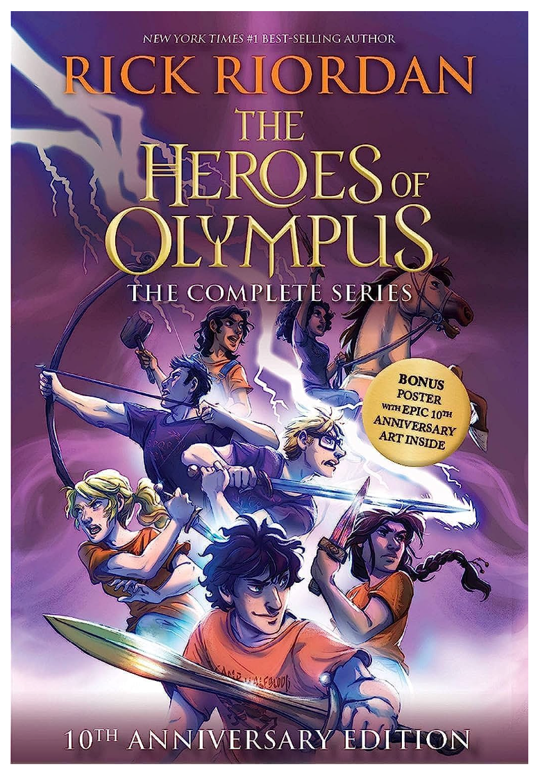 The Heroes of Olympus Set [With Poster] (Anniversary) ( Heroes of Olympus )