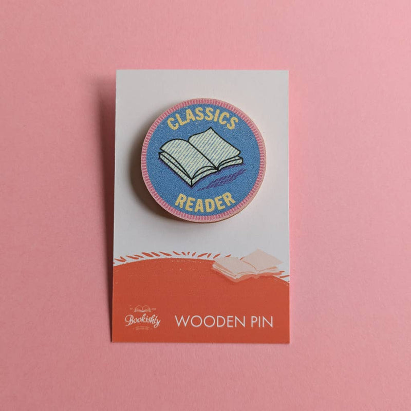 Bookishly (US Duties Paid) - Classics Reader – Wooden Pin