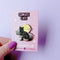 Glitter Punk - Fog Cat Enamel Pin