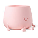 Ingadi - Happy Pot Planter - Peach Pink: Medium