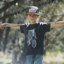 River Road Clothing Company - 9-Banded Biker (Youth): GREY / 5T