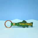 Ark Colour Design - Gone Fishing Leather Key Fob