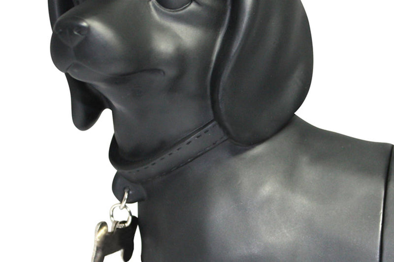 Danya B - Dachshund Dog Bookend Set: Black