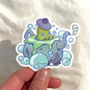 Natalie Andrewson - Froggy Bog Sticker