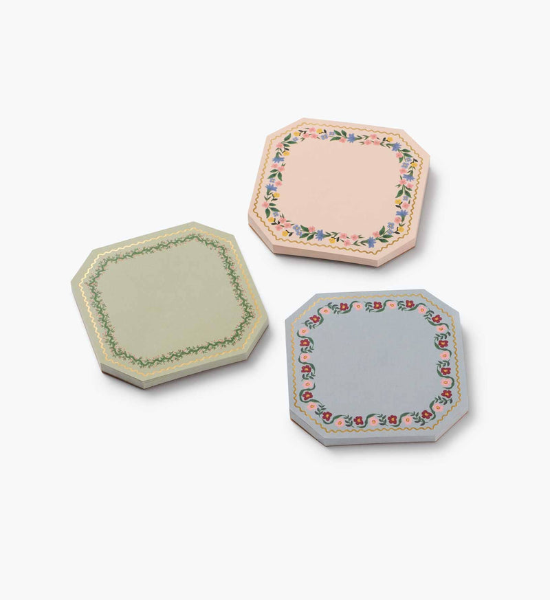 Rifle Paper Co. - Gemma Mini Notepad Trio