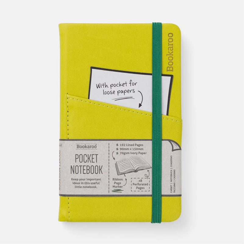 if USA - Bookaroo A6 Pocket Notebook: Navy Blue