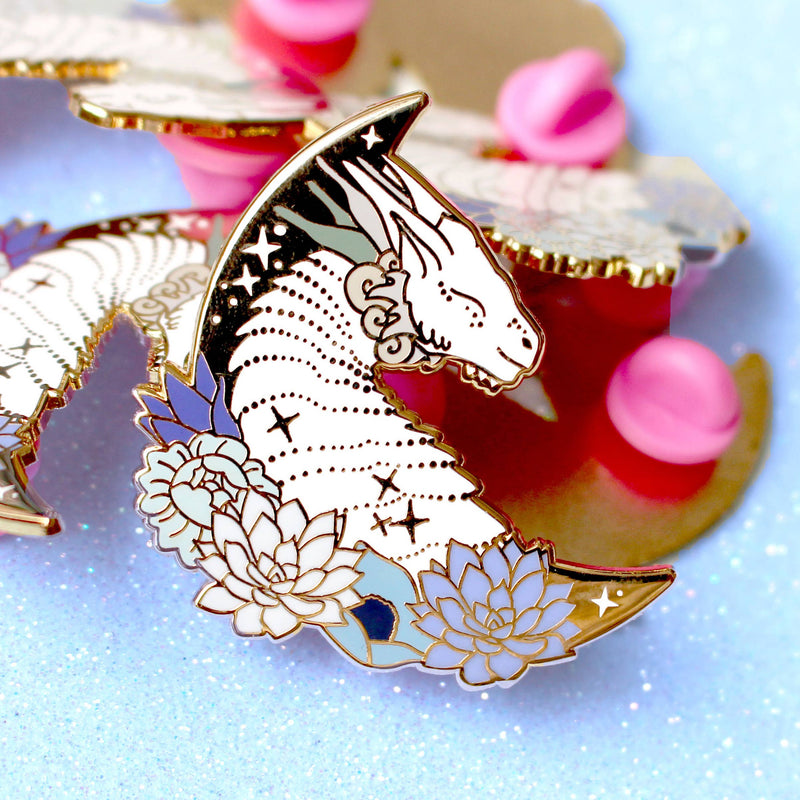 Glitter Punk - Dragon enamel pin