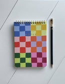 Idlewild Co. - Spiral Jotter | Rainbow Checks