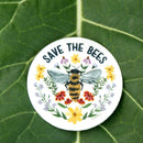 1canoe2 | One Canoe Two Paper Co. - Save The Bees Clear Decal Sticker