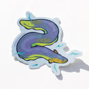 Microbiome Arts - Electric Eel Holo Sticker