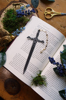 The Bookish Atelier - Starfall Blade Faux Leather Bookmark