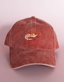 Idlewild Co. - Embroidered Hat | Shrimp, Washed Brick Color