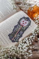 Meaggie Moos - Ghostly Apple Fairytale Die-Cut Bookmark