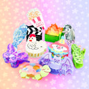 Turtle's Soup - Pastel Moth, Hair Claw, Insect, Spooky, Magic, Hair Clip