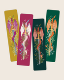 Meaggie Moos - Floral Dragon Sword 2x8 Bookmark | Fantasy Bookmark