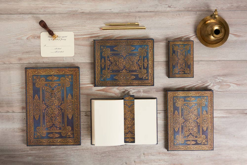 Chronicle Books - Paperblanks Blue Luxe Bookmark
