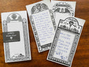 Unemployed Philosophers Guild - Memo Mori Notepad