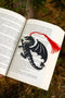 The Bookish Atelier - The Obsidian Dragon Metal Bookmark
