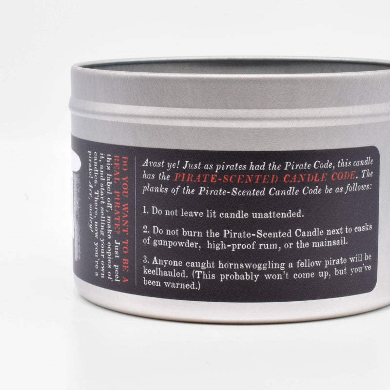 JD and Kate Industries - Pirate Scented Candle