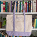 Bona Fide Bookworm - This is My Book Bag Embroidered Tote Bag