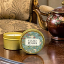 Fly Paper Products - Gentle Reader 4oz Soy Gold Candle Earl Grey + Honey + Apple