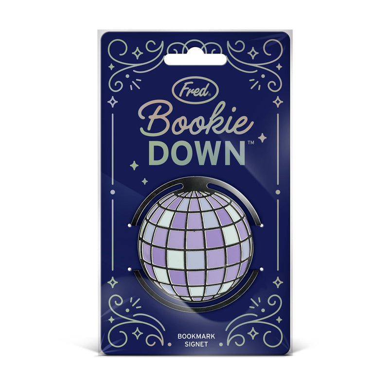 Fred & Friends - BOOKIE DOWN - Disco Ball Bookmark
