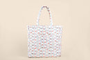 Inkwell Threads - Floral Stacks Quilted Tote